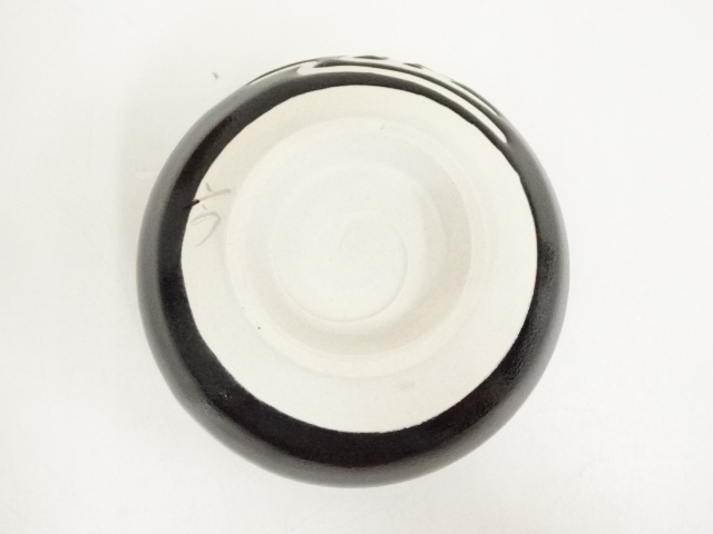 杉浦裕子　山桃紋小服茶碗（内側柄あり）　旅茶碗　茶道　茶箱茶籠 杉浦裕子 山桃紋小服茶碗（内側柄あり） 旅茶碗 茶道 茶箱茶